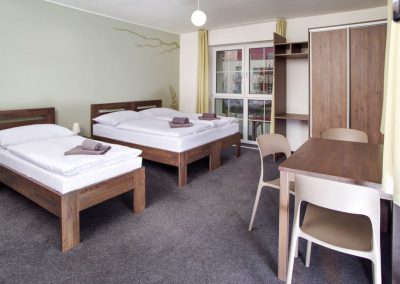 Ubytování - třílůžkový pokoj či apartmán